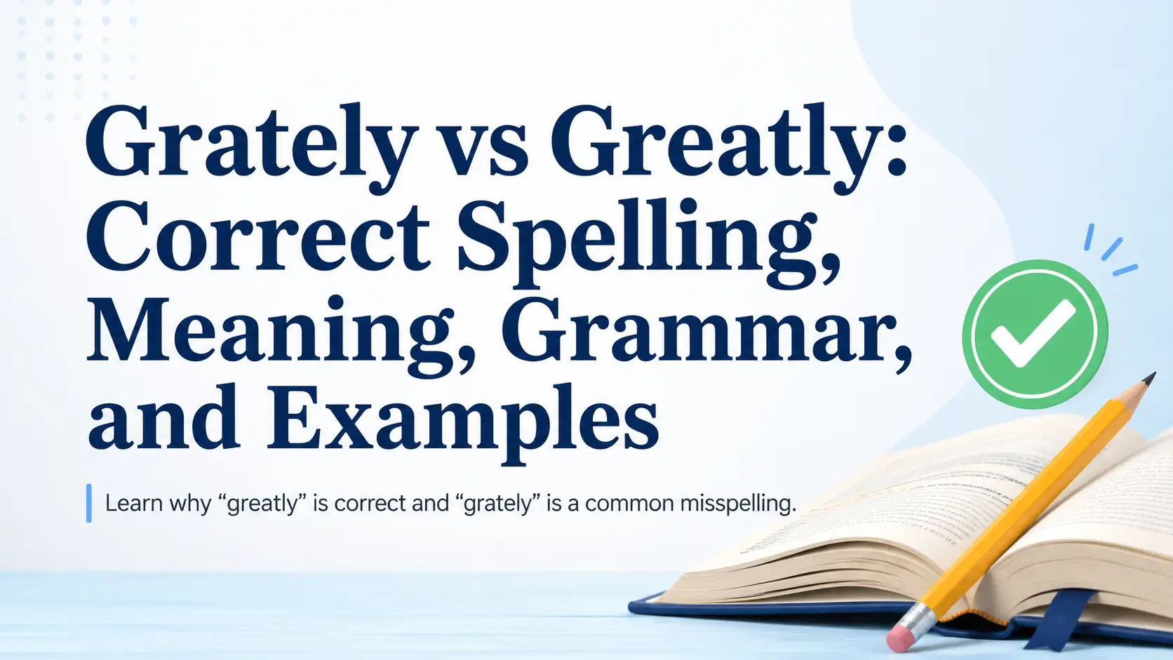 Grately vs Greatly: Correct Spelling, Meaning, Grammar, and Examples