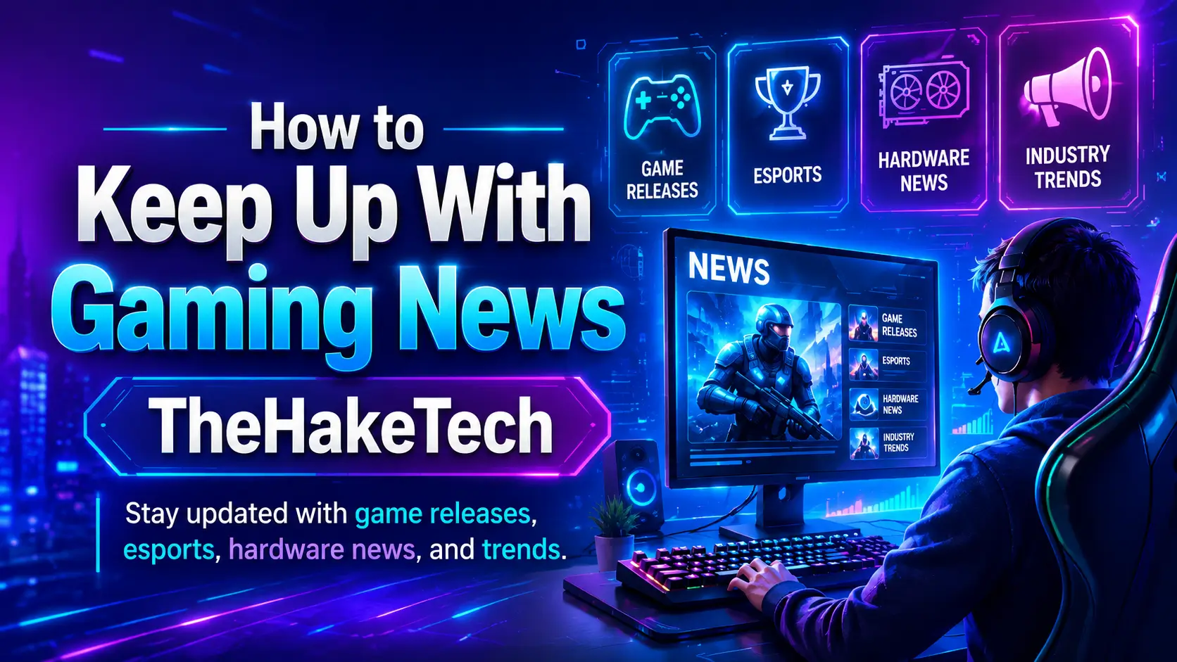 How to Keep Up With Gaming News TheHakeTech