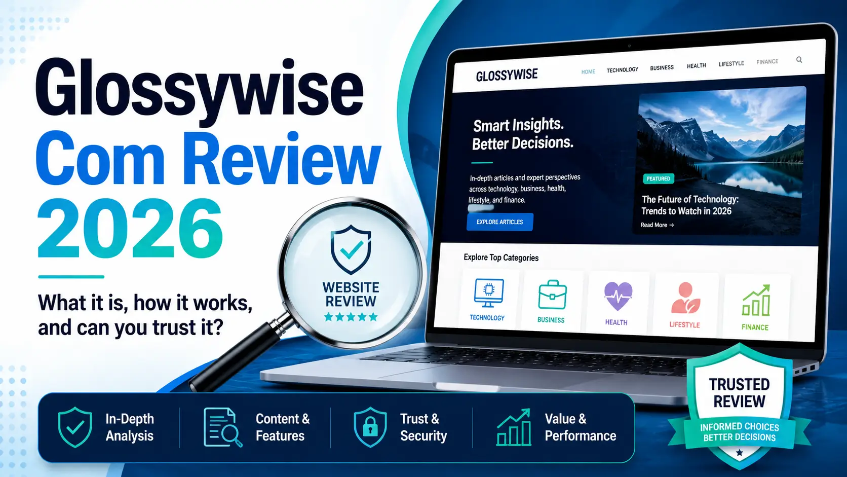 Glossywise Com review 2026 website overview and trust analysis