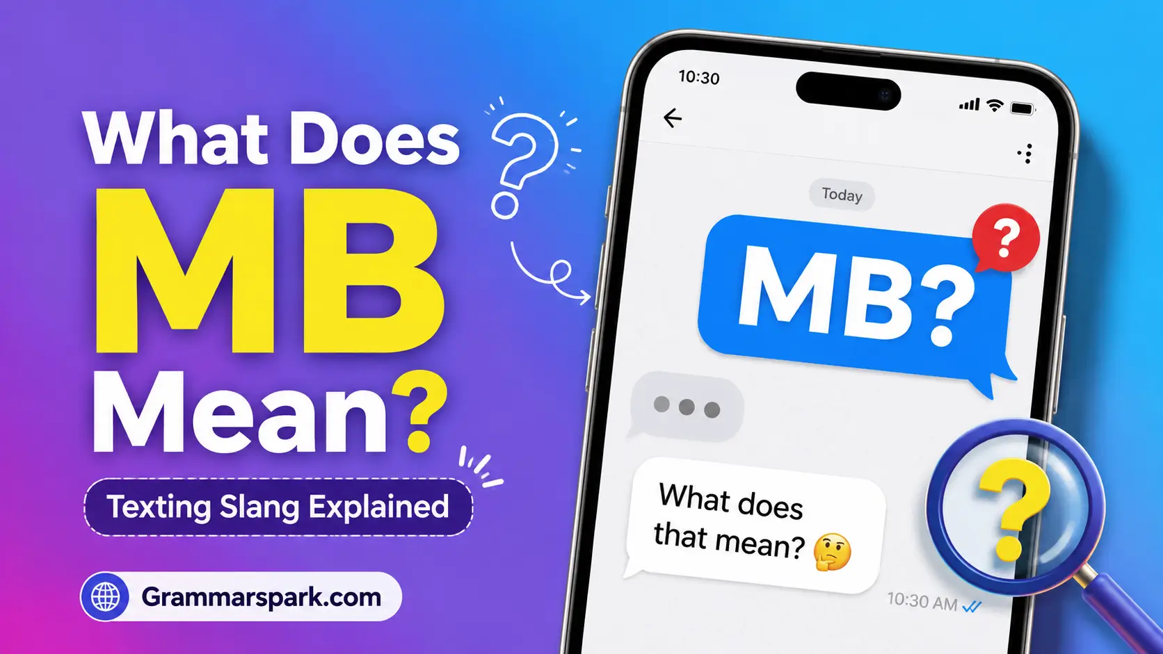 MB Meaning in Text: What Does MB Mean in Texting?
