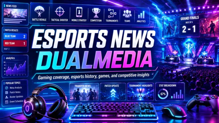 Esports News DualMedia gaming coverage and competitive esports insights