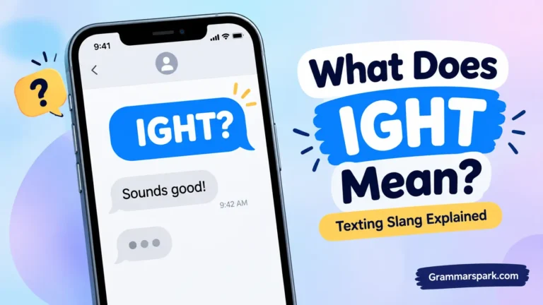 IGHT Meaning in Text: What Does IGHT Mean in Texting?